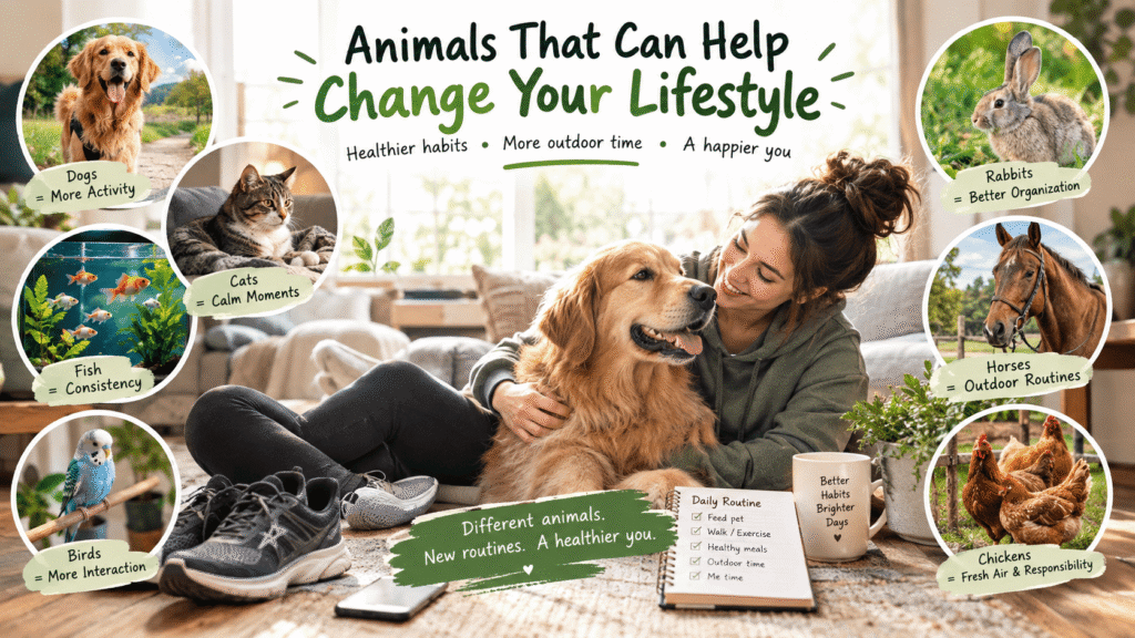 Animals That Can Help Change Your Lifestyle Everyday Lessons From Life With Pets